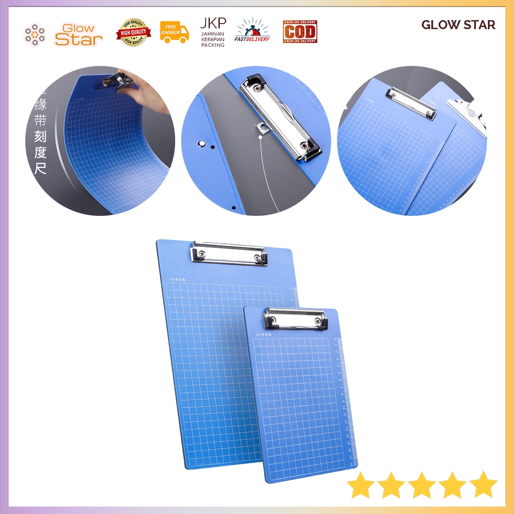 Jual Alas tulis ujian clipboard papan menulis catatan papan dada jalan