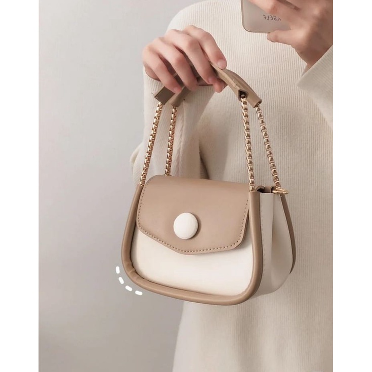 Tas Selempang Wanita Kekinian Terbaru Qyara Bag Korean Style 2023-3