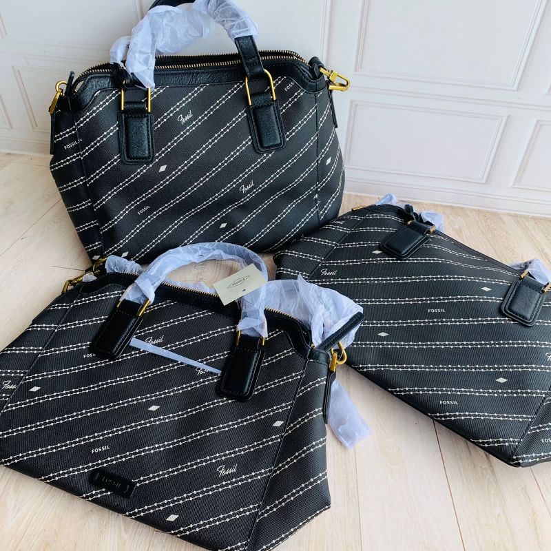 Tas Jacqueline Satchel Black Multi