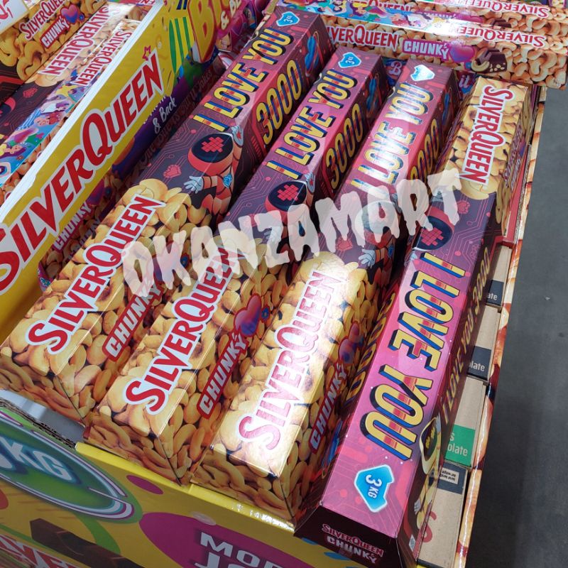 Coklat Silver Queen SilverQueen Big Chunky Cashew 3Kg