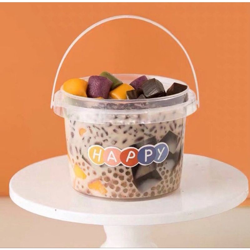 BOX DESSERT / CUP MAKANAN / TOPLES DESSERT/ CUP EMBER - BULAT