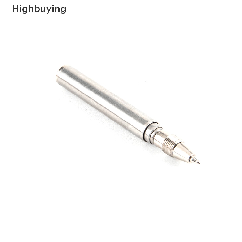 Hbid Alat Telescoping Portabel Pen Gantungan Kunci Logam Gantungan Kunci Stainless Steel Hadiah Glory