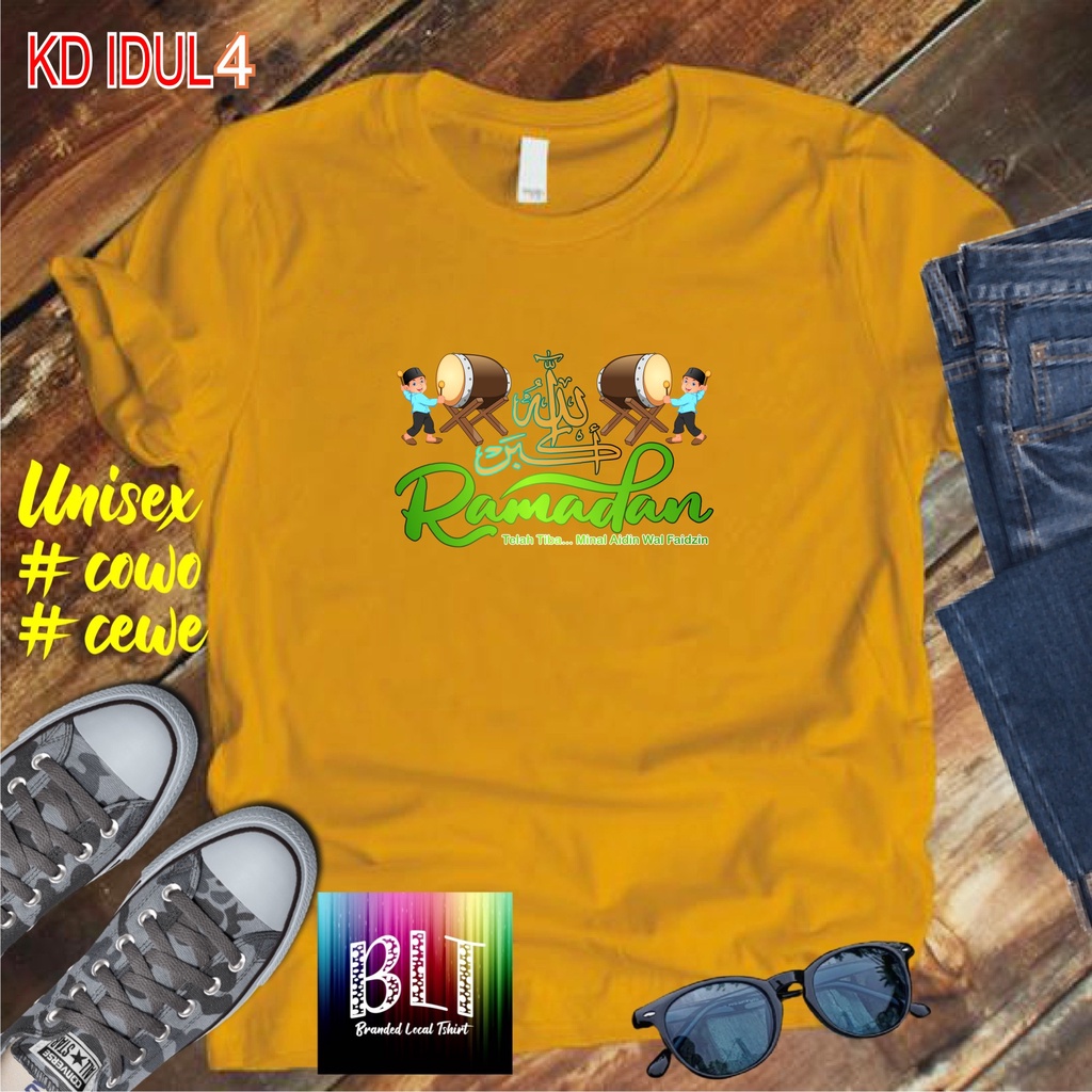 Cod Kaos Lebaran 2023 Kaos Idul Fitri KD IDUL 4 Keluarga Marhaban Ya Ramadhan Kaos Murah Idul FItri 2023 unisex pakaian wanita lebaran pakaian pria lebaran