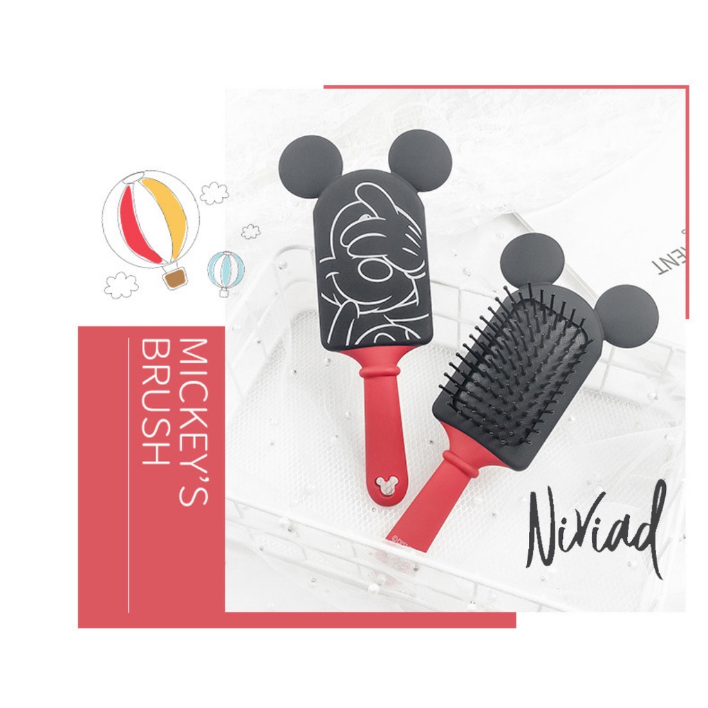 Sisir Anti Kusut/Anti Static Comb Airbag Hair Massage Mickey Edition