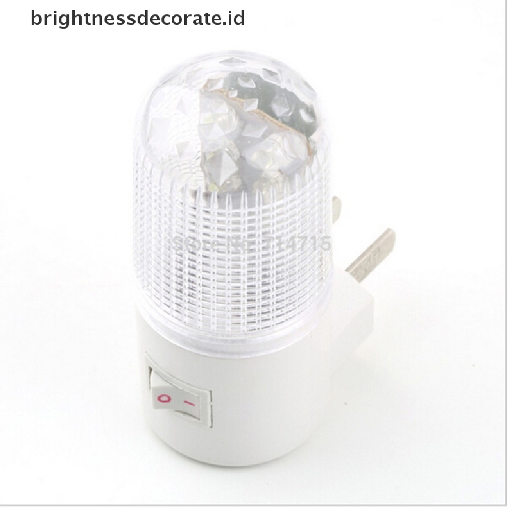 [Birth] 4lampu LED Dinding Moung Kamar Tidur Malam Licht Light Plug Lighg Bulb AC 3W [ID]