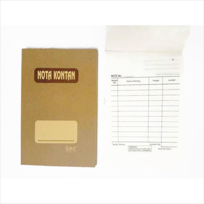 

Buku Nota Kontan NK1 Zibiz 1pcs