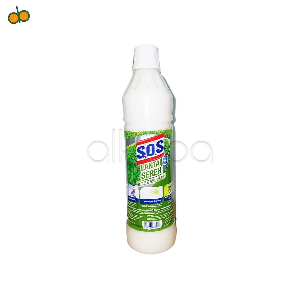 Floor Cleaner SEREH Anti Bacterial sabun lantai sereh pel botol sos 800 ml
