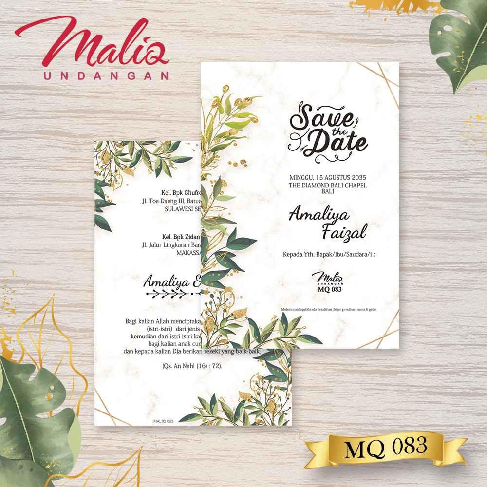 Maliq 83 Blangko Undangan Murah