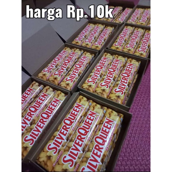 

silverquen/coklat/coklat mede/silverquen
