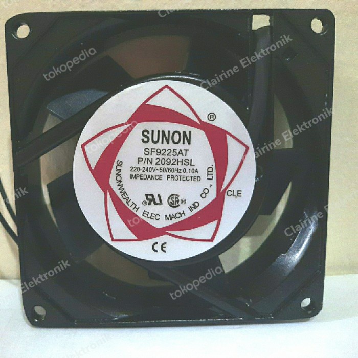 Infan Fan Ac 220V 9Cm Sunon