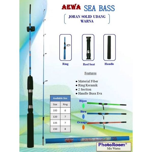 JORAN FIBER AEWA SEA BASS / JORAN FIBER UDANG IKAN