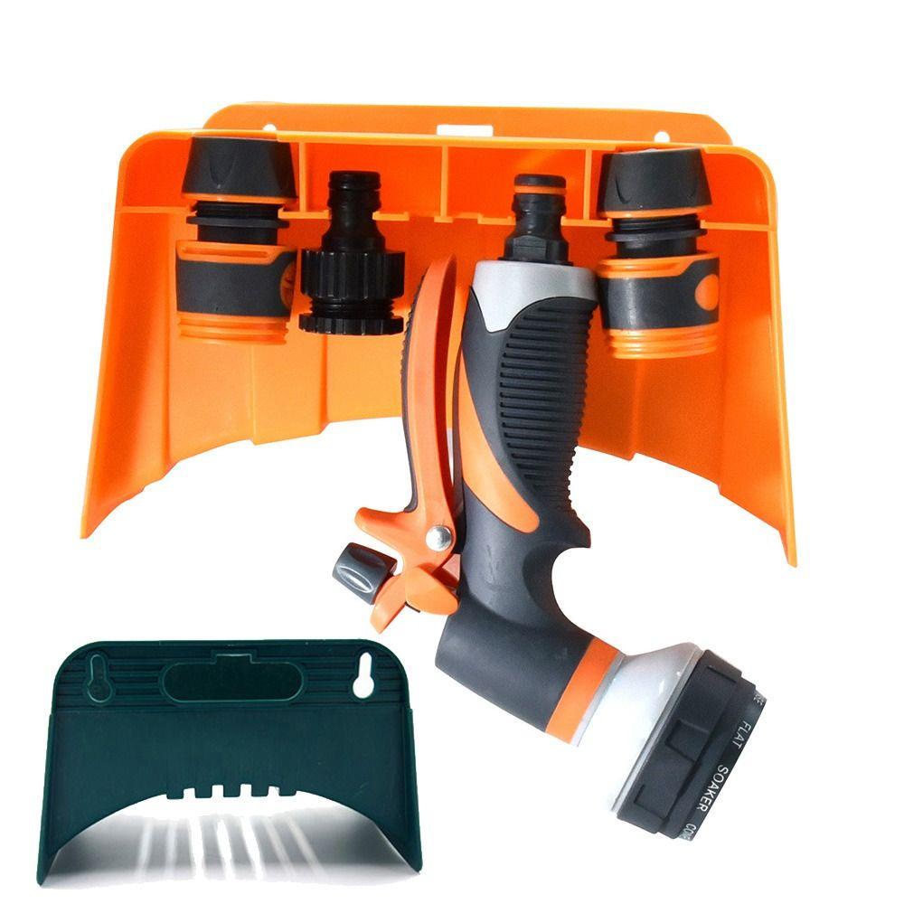 Gantungan Pipa Selang Nanas Wall Mounted Pipe Winding Frame Selang Irigasi Taman Organizer