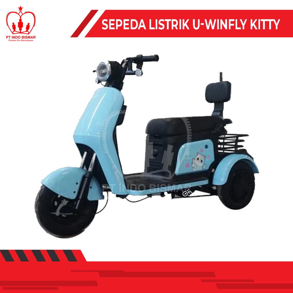Sepeda Listrik U-Winfly KITTY Sepeda Listrik Roda 3 U-Winfly R3