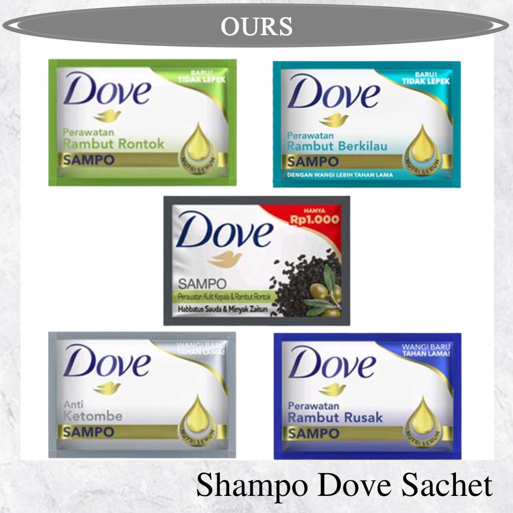 SHAMPO DOVE RENCENG ISI 12 SACHET