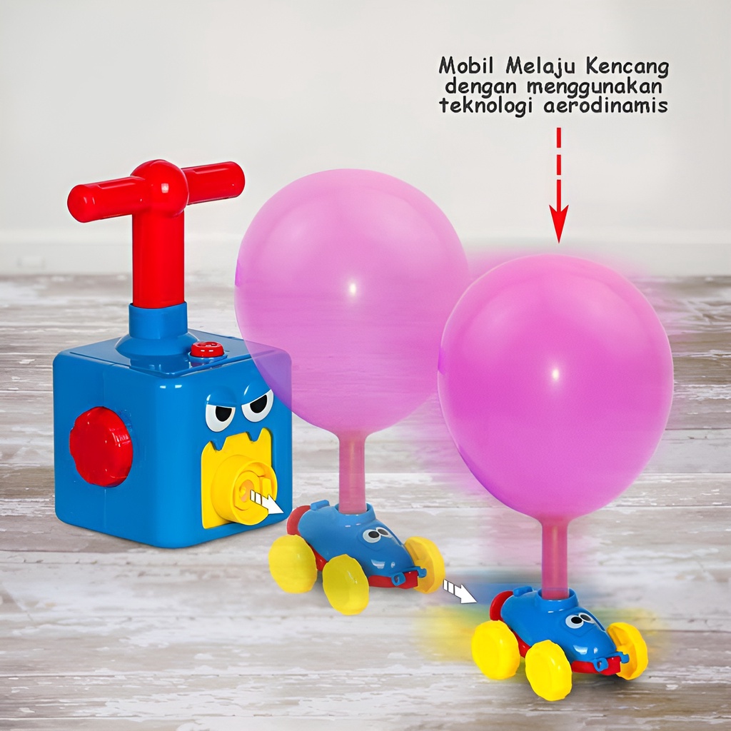 Mobil Pompa Balon | Mainan Anak Laki Laki Unik | Mainan Seru | Mobil Mobilan Murah | Car Toys Cowok