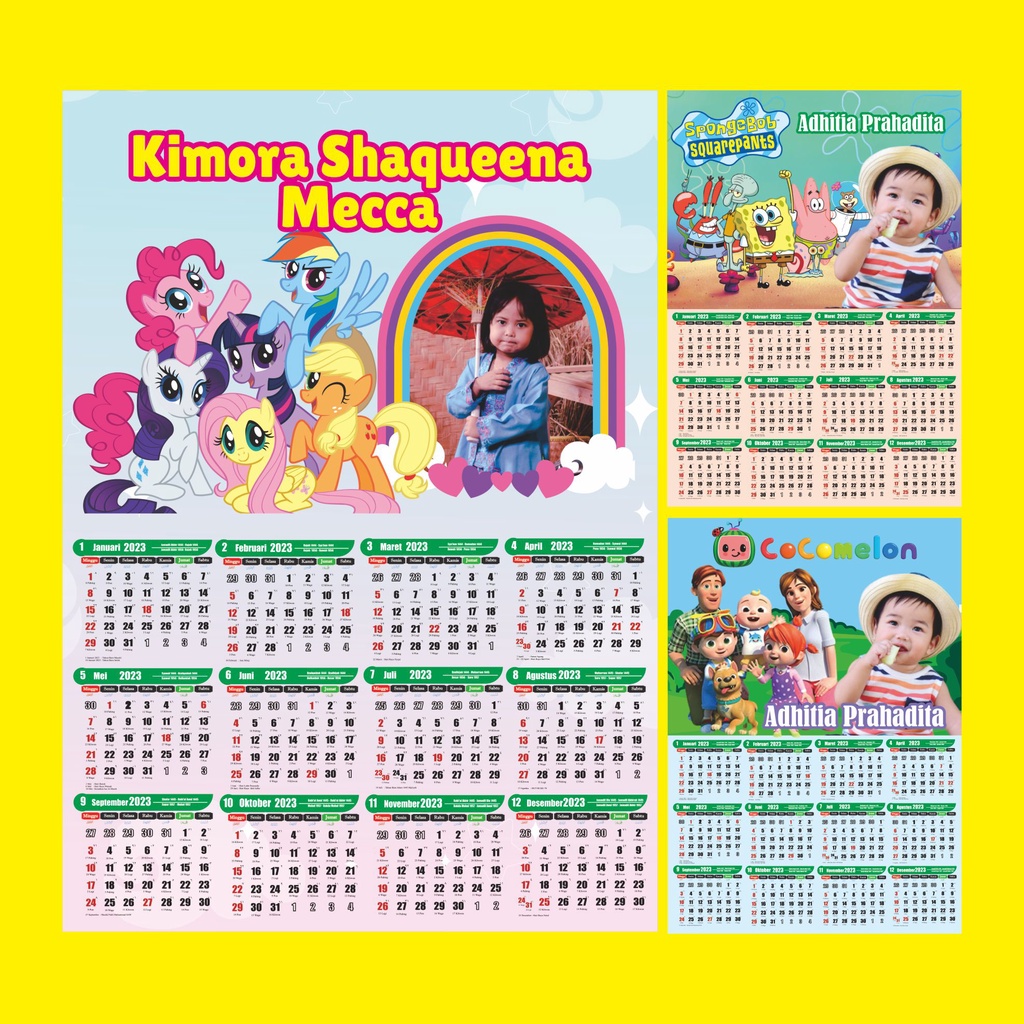 

Kalender Karakter 2023 Bisa Ganti Foto Ada Tanggalan Jawa