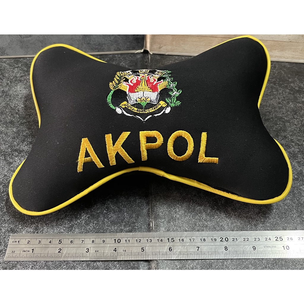 Bantal Mobil Akpol (Rastra) - Bantal Mobil Akademi Kepolis*an - Bantal Kepala Akpol