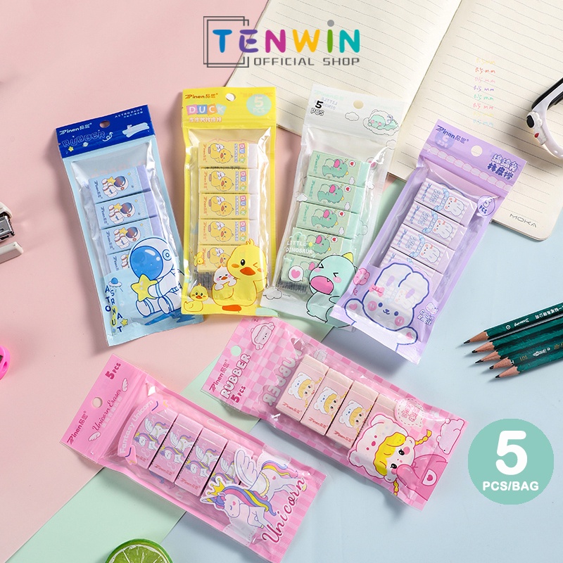 

Eraser / Penghapus 5PCS/Pak-Tenwin