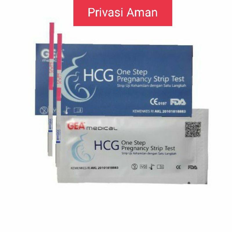 Alat Tes Kehamilan Testpack - HCG Pregnancy Strip Tespek Test Hamil