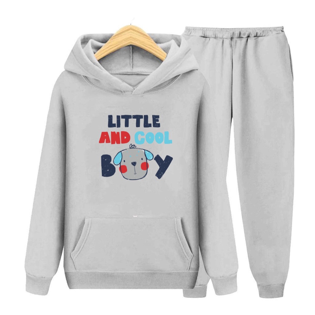 Setelan Anak Cool Boy Sweater Hoodie Size S, M , XL, XXL