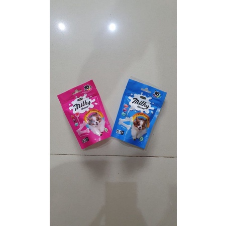 SNACK ANJING GOODIES CALCIUM MILKY BONE 70 GRAM