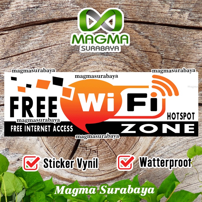 

Stiker Free Wifi Zone magma surabaya