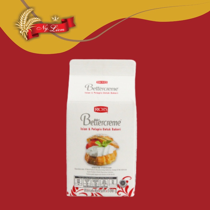 RICH'S Bettercreme Icing and Filling / Pengganti Buttercream 907 gr