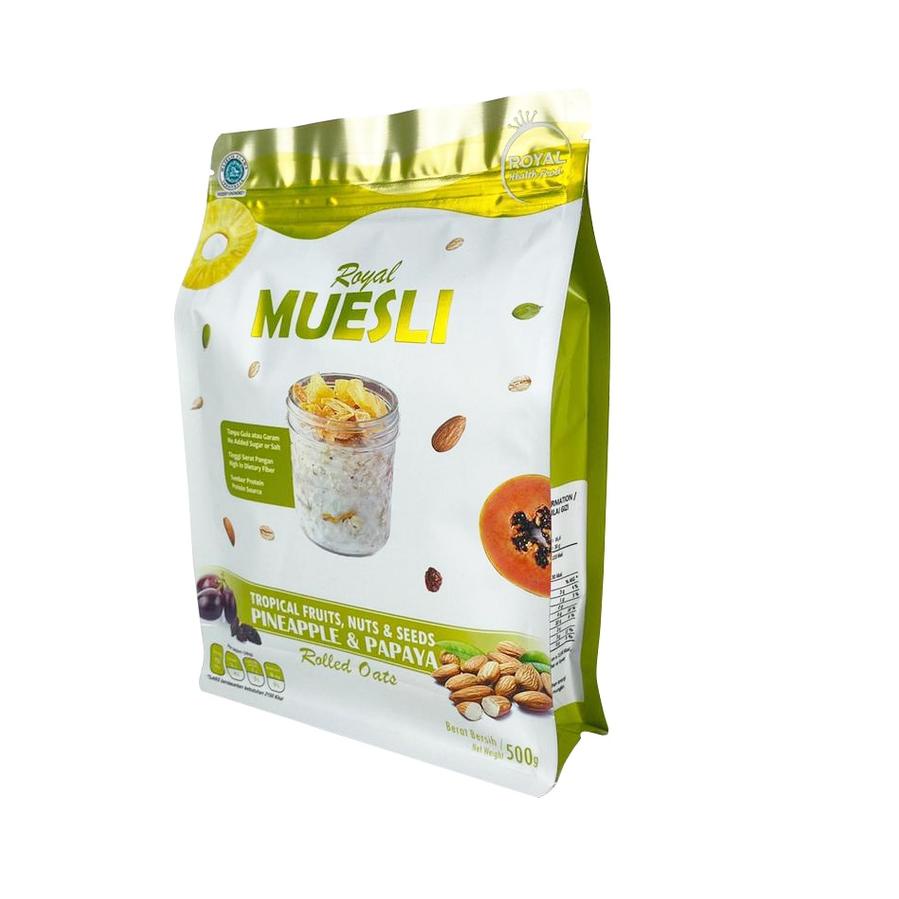 

Discount [TD4] Royal TROPICAL MUESLI 500 Gram with Pineapple and Papaya