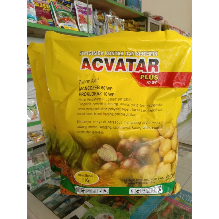 ACVATAR PLUS 70WP 1 KG Fungisida Kontak Sistemik Mankozeb + Prokloraz