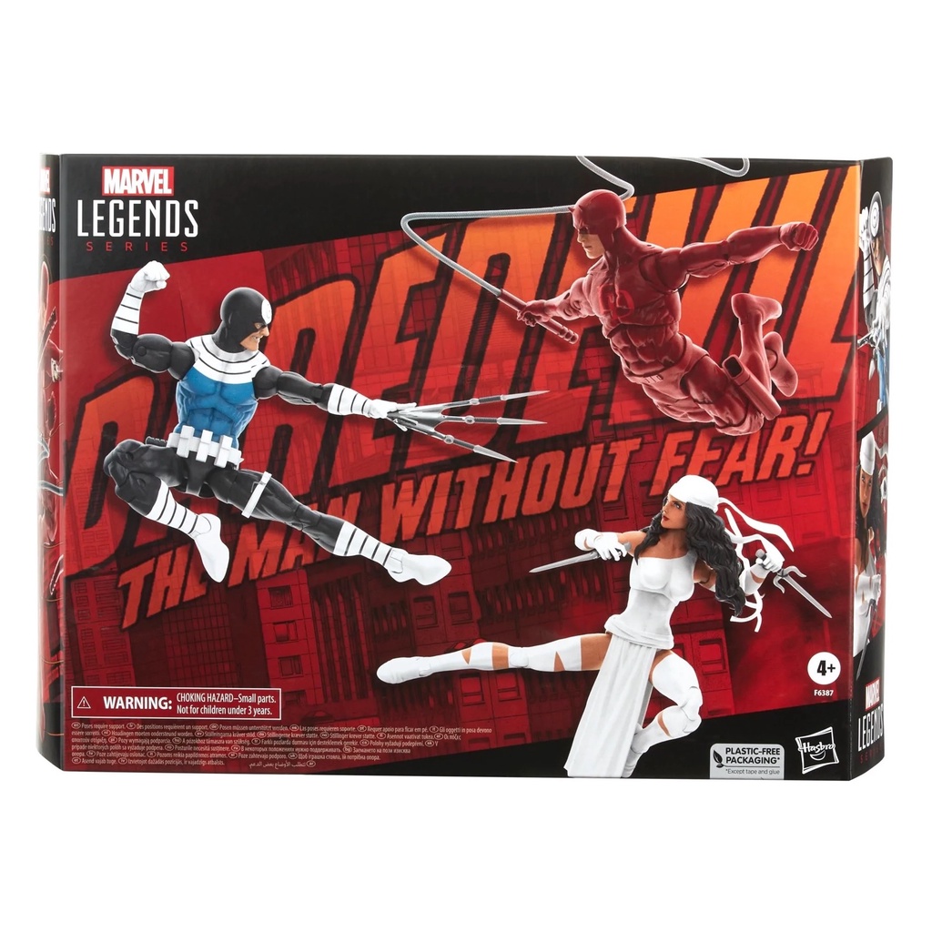 [Hasbro] Marvel Legends 3-Pack Daredevil, Elektra, Bullseye
