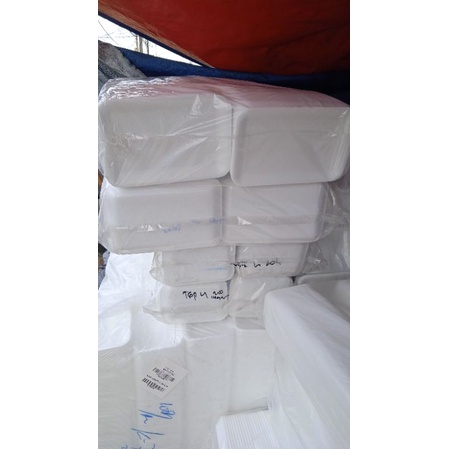 styrofoam foam tray uk 1 isi 250 pcs, cocok untuk semua jenis makanan