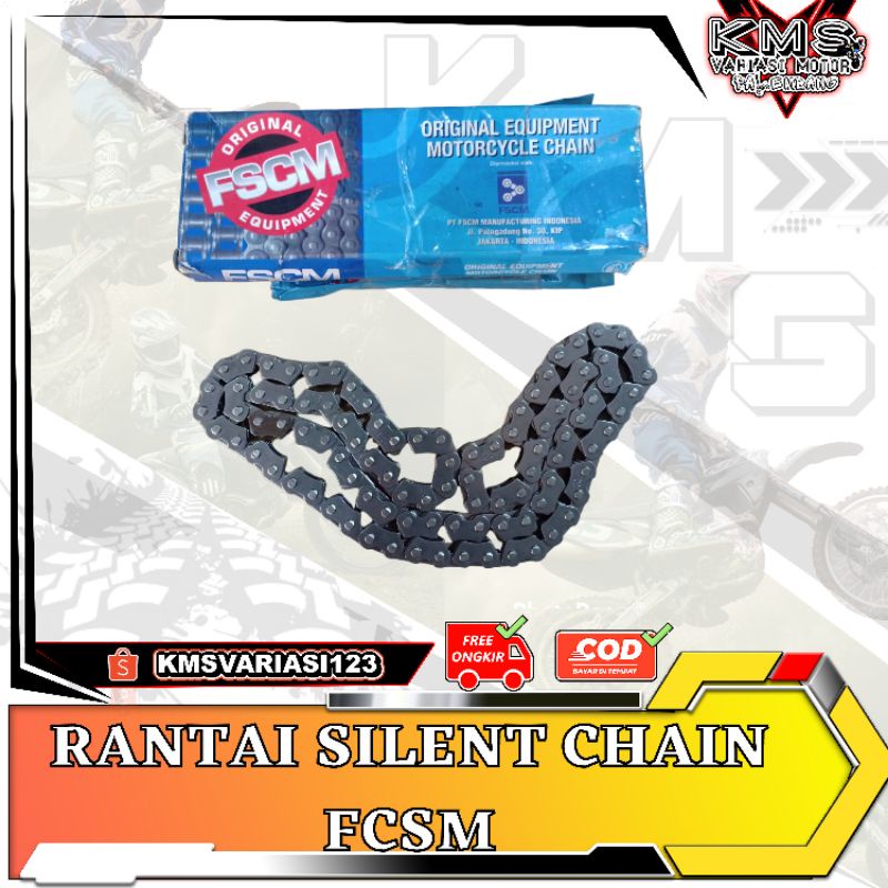 rantai silent chain fscm rantai murah  rantai kecil fscm