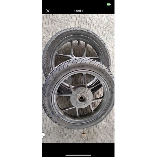 velg honda genio set ban depan belakang