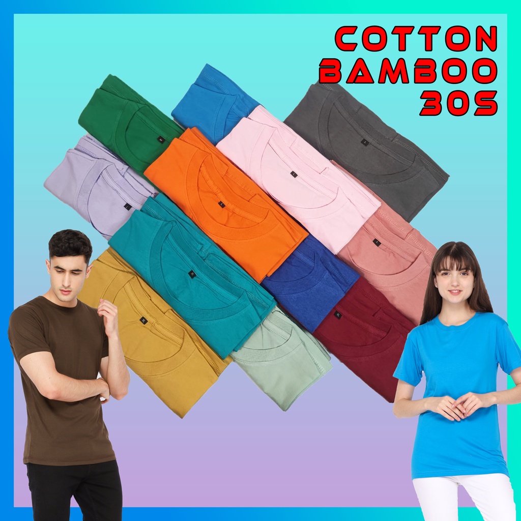 LOCO - SIZE XXXL Kaos Polos Katun Bambu [Cotton Bamboo]