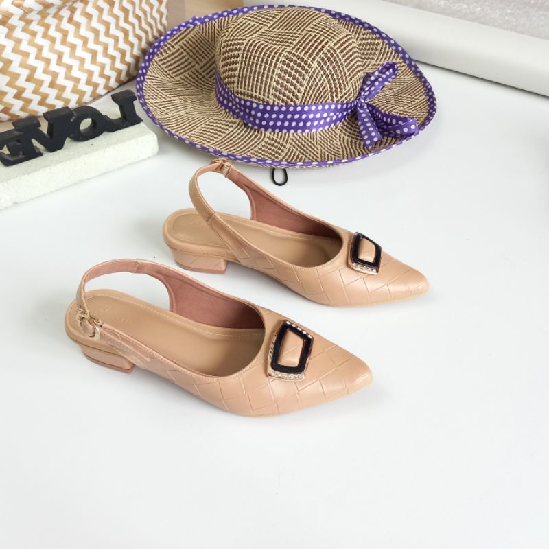 Vinale Blaira Mules | Sandal Mules Wanita | Mules Wanita Daily | Sandal Mules Casual