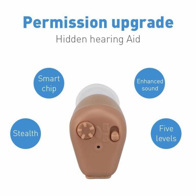 Alat Bantu Dengar Telinga Cas Rechargable Axon Hearing Aid Aids Mini