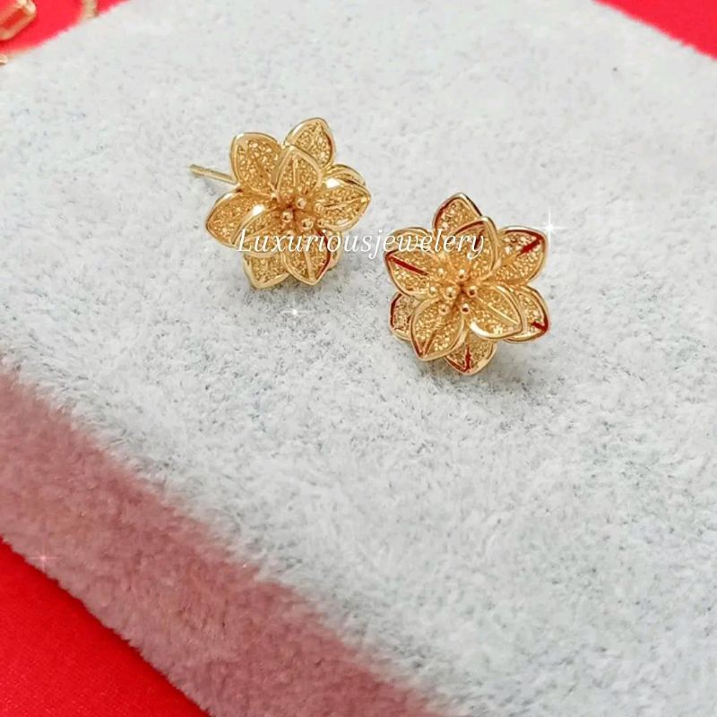 Anting Rhodium Kendari model tusuk