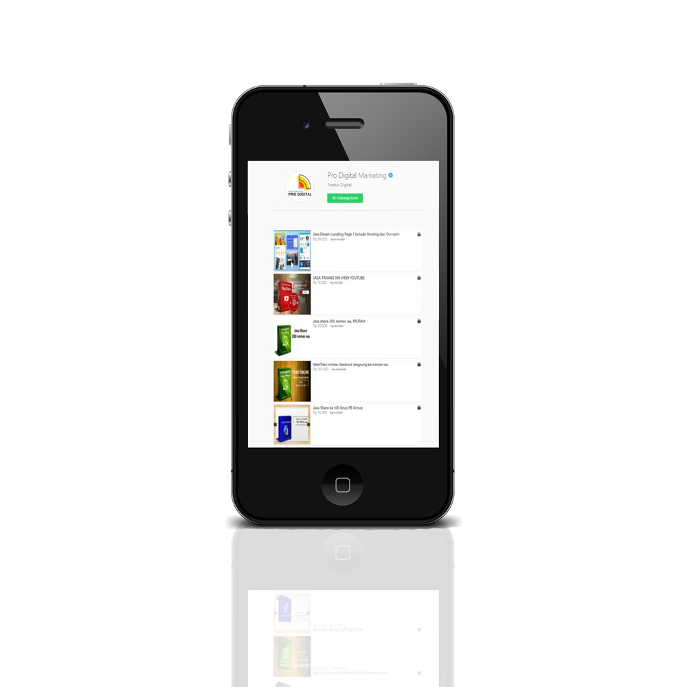 Jasa desain toko online checkout wa