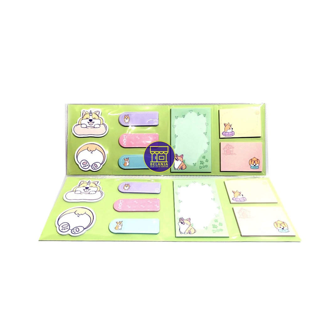

JOYKO - Memo Stick Kertas Catatan MMS-34 Motif Hewan Lucu - Pad