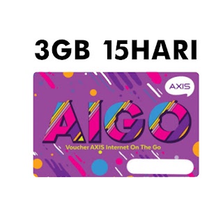 VOUCHER AXIS 3GB 15HARI