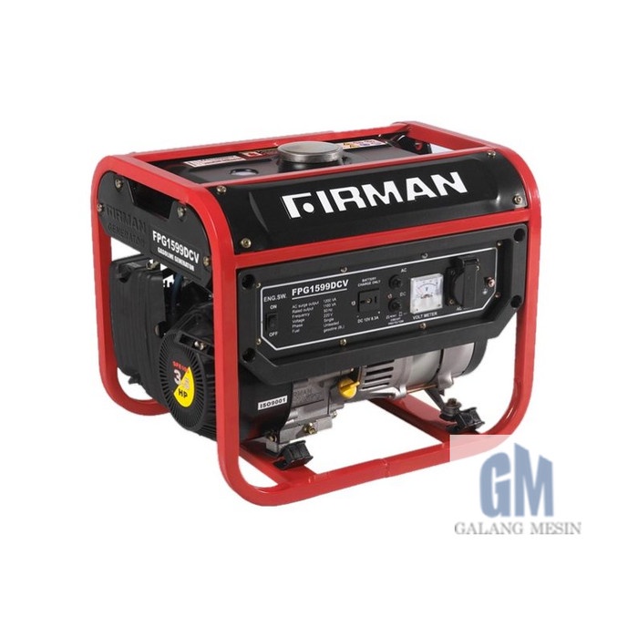 ] Mesin Genset Bensin Gasoline Generator Listrik FIRMAN FPG1599DCV