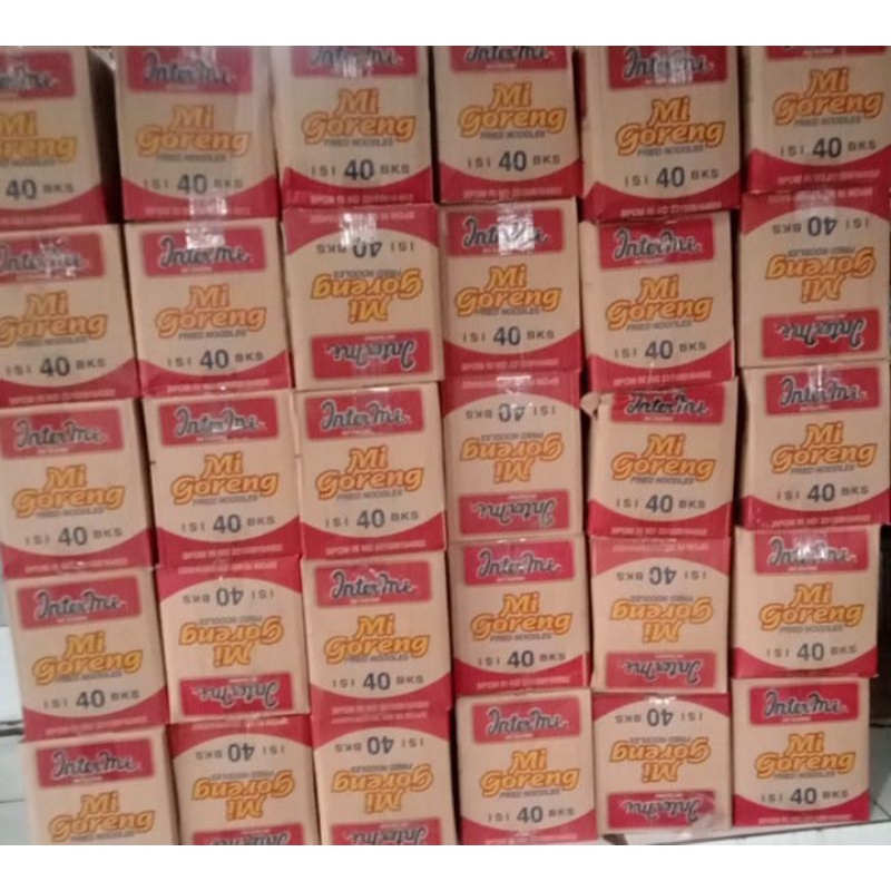 

mie intermie goreng 1 karton isi 40 pcs mie goreng