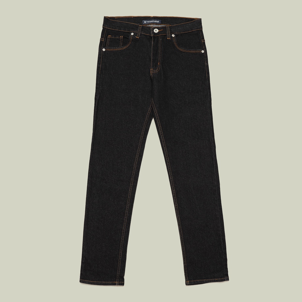 Trondheim Celana Jeans Pria Denim Long Pants Bican Blueblack