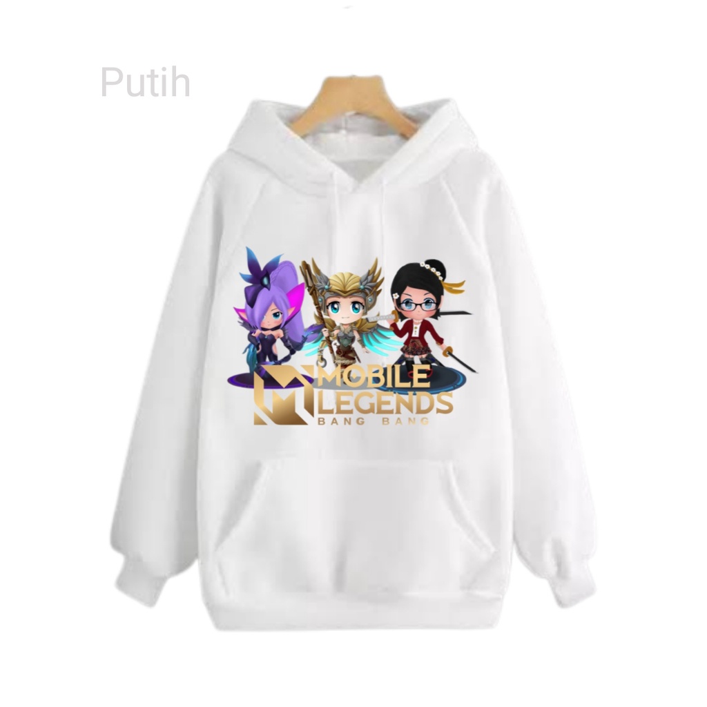 Hzl_outfit Hoodie Sweater Mobile Legend Anak Anak/ Sweater Hoodie Mobile Legend