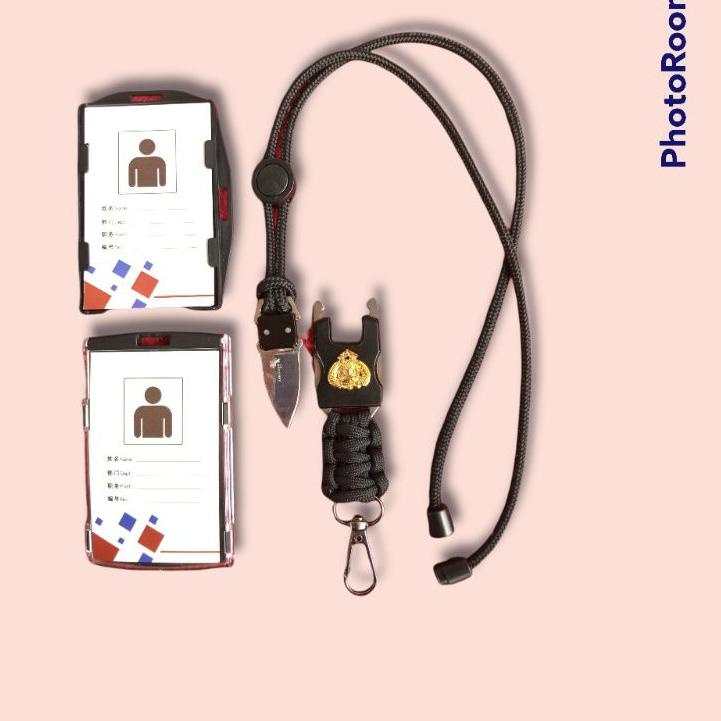 

✔ LANYARD ID CARD TACTICAL LOGO TRIBRATA Big Sale