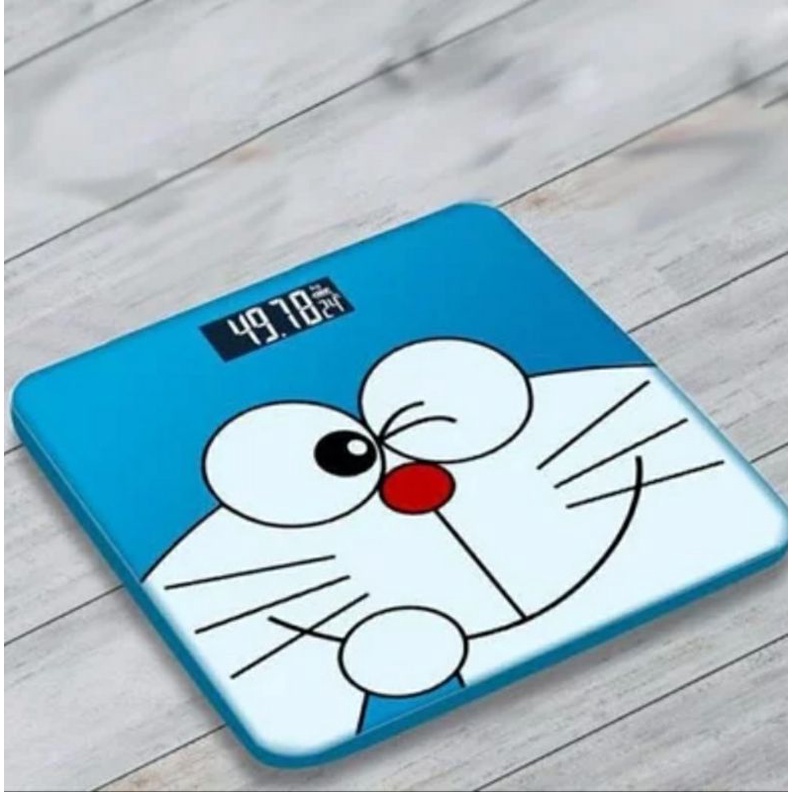 Timbangan Badan Motif Gambar (HK Doraemon) Timbang Badan Portable Digital