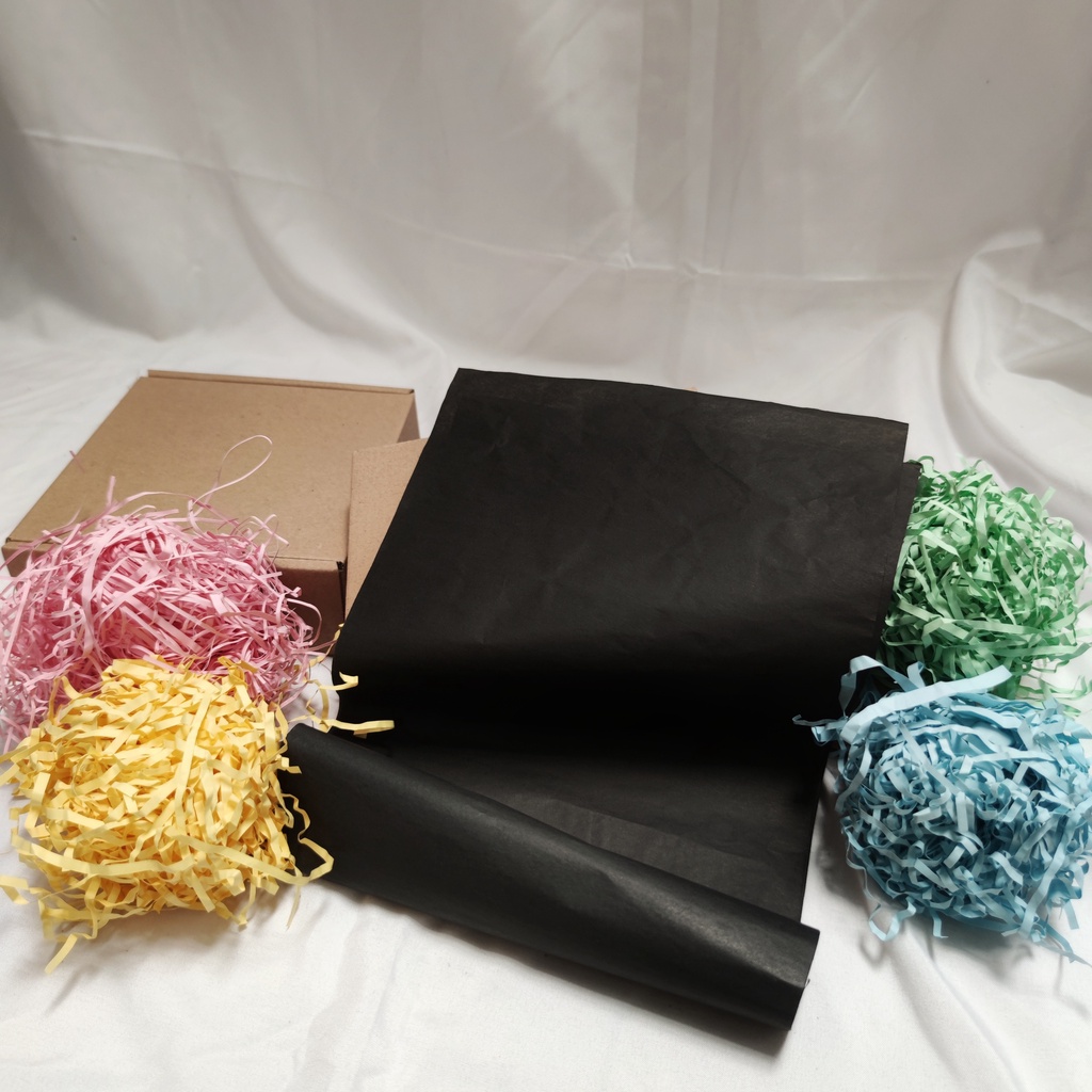 

Paper Wrap Hitam Premium | Duslak Paperwrap doorslap READY