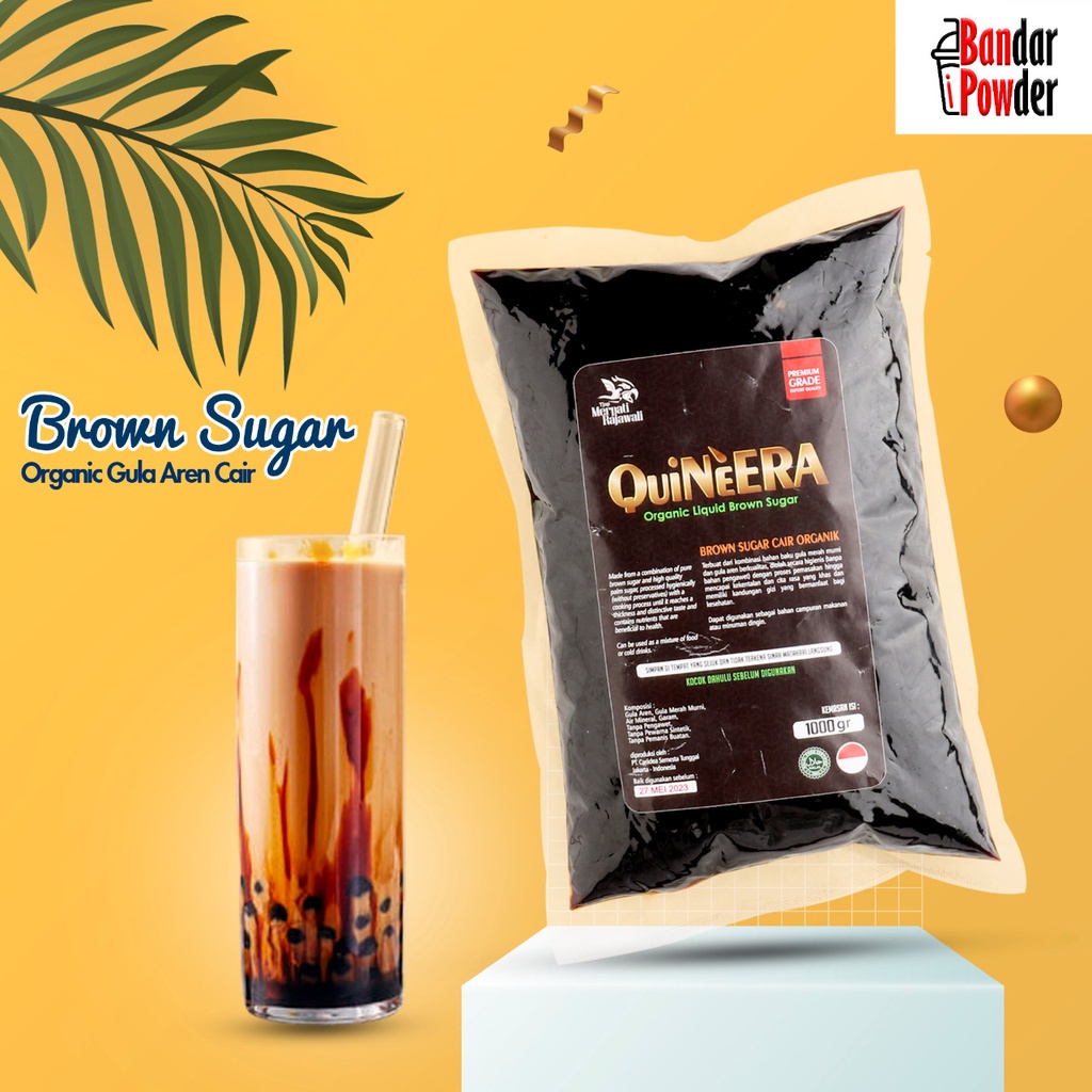 

Brown Sugar Liquid Syrup - Gula Aren Cair 1kg - Palm Gula Merah Jawa