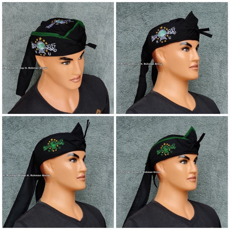 Udeng Blangkon Bordir NU Ukuran Dewasa