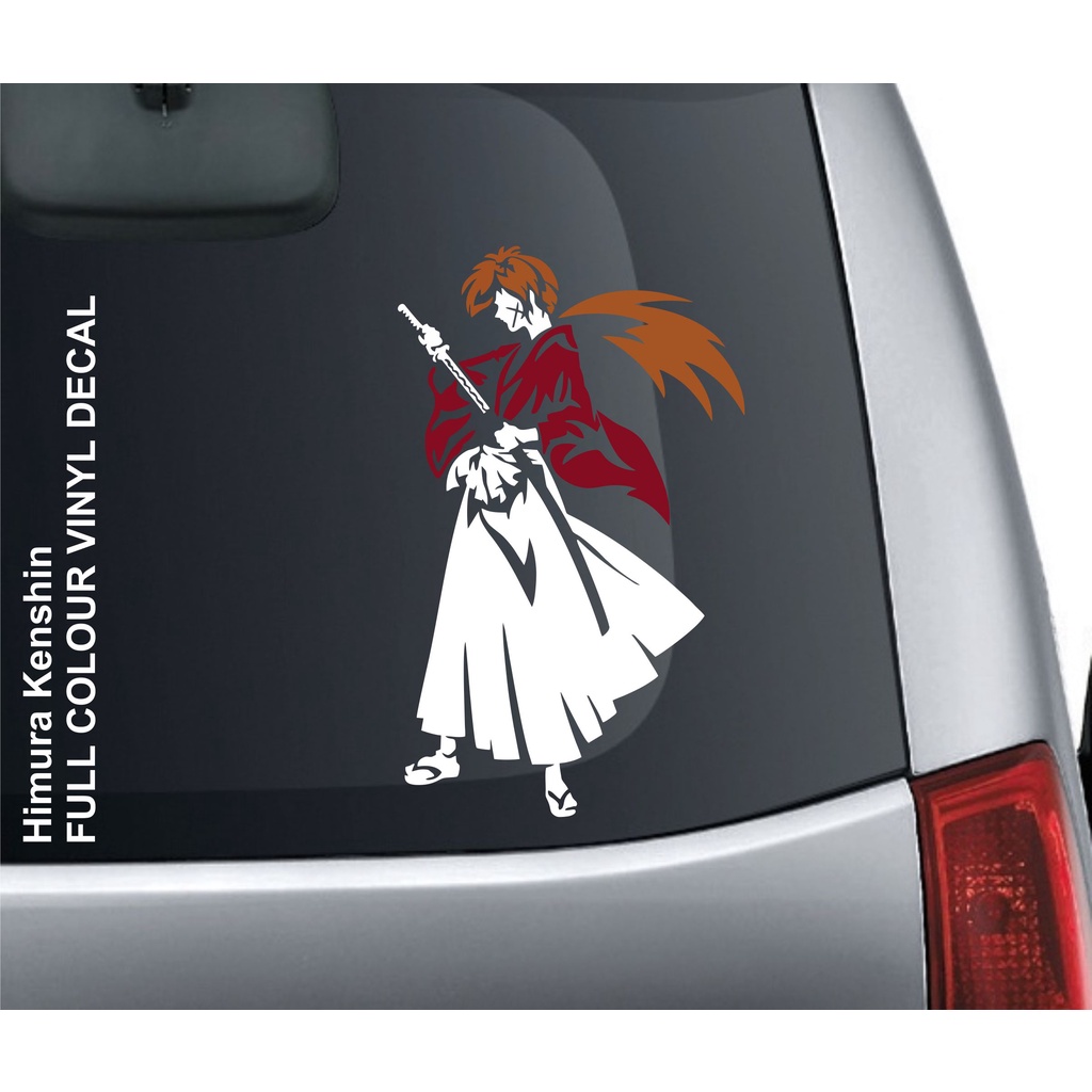 Sticker Cutting Himura Kenshin Samurai X Anime